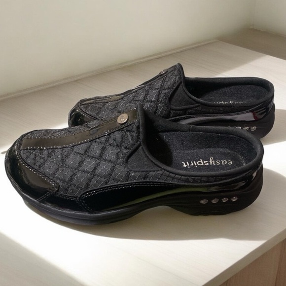 Easy Spirit TravelTime Sneaker Clog/Mule Slip-On Women’s Size 5 Gothic Academia - Picture 2 of 10